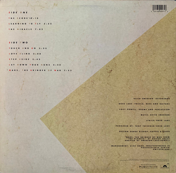 Release: Emerson, Lake & Powell-Vinyl-US-1986-829 297-1 Y-1, 422 829 297-1 Y-1-9047798