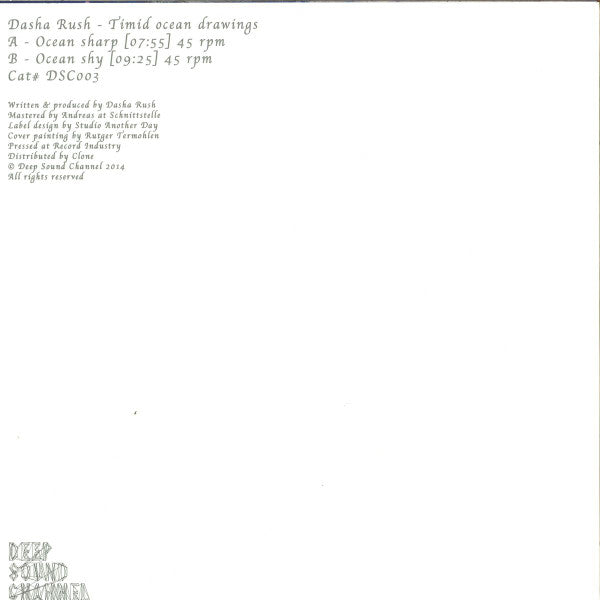 Master Release: Timid Ocean Drawings by Dasha Rush