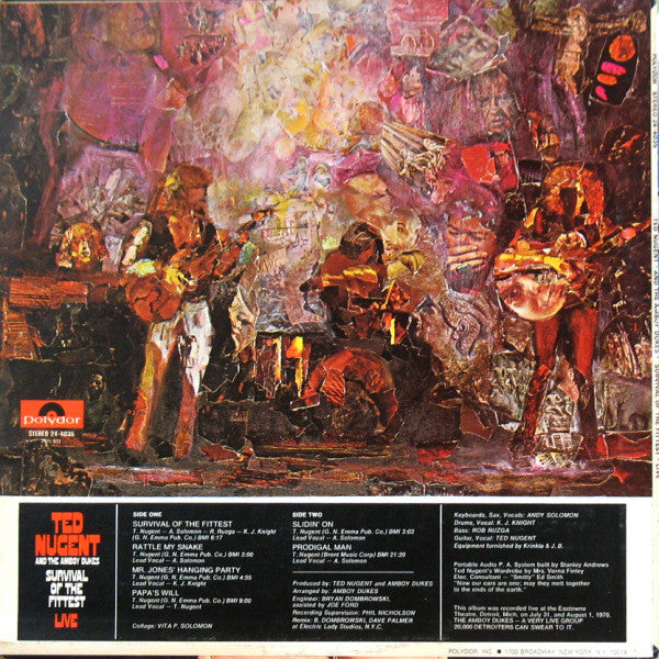 Release: Survival Of The Fittest - Live-Vinyl-US-1976-24-4035-9725874