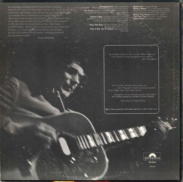 Master Release: Extrapolation by John McLaughlin