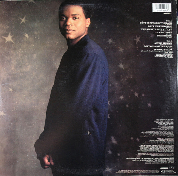 Master Release: Don't Be Afraid Of The Dark by The Robert Cray Band