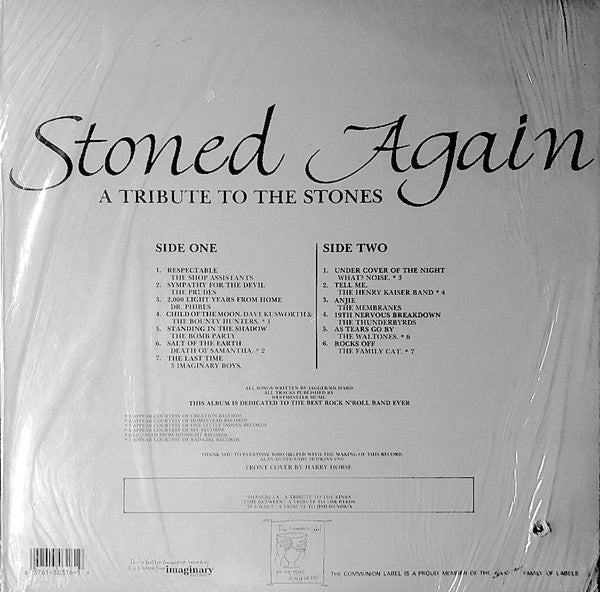 Master Release: Stoned Again - A Tribute To The Stones by Various