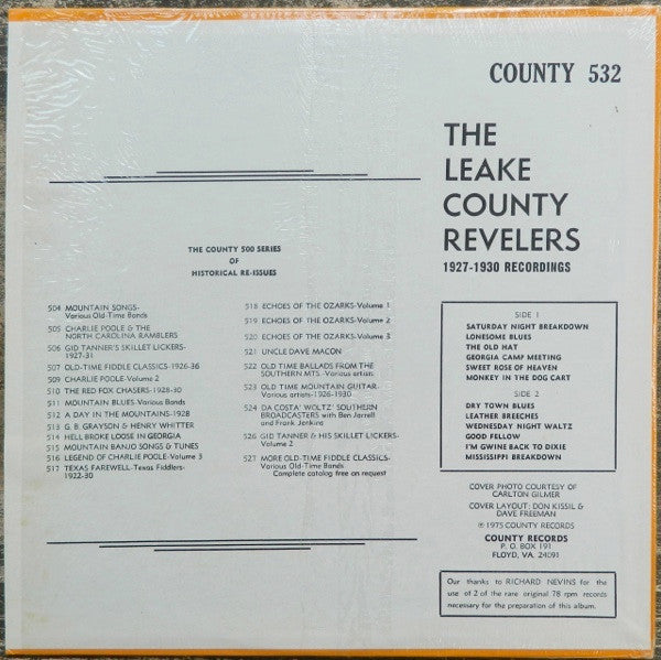 Saturday Night Breakdown 1927-1930 Recordings