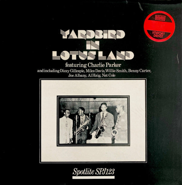 Release: Yardbird In Lotus Land-Vinyl-UK-1976-SPJ123-4994427