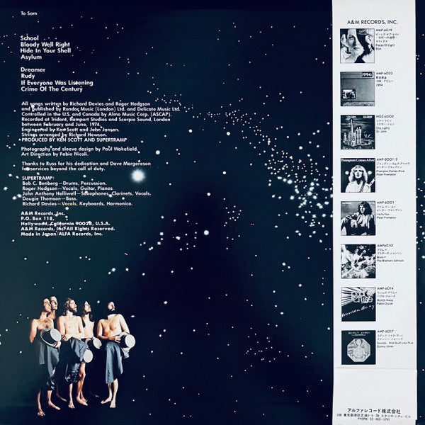 Master Release: Crime Of The Century by Supertramp