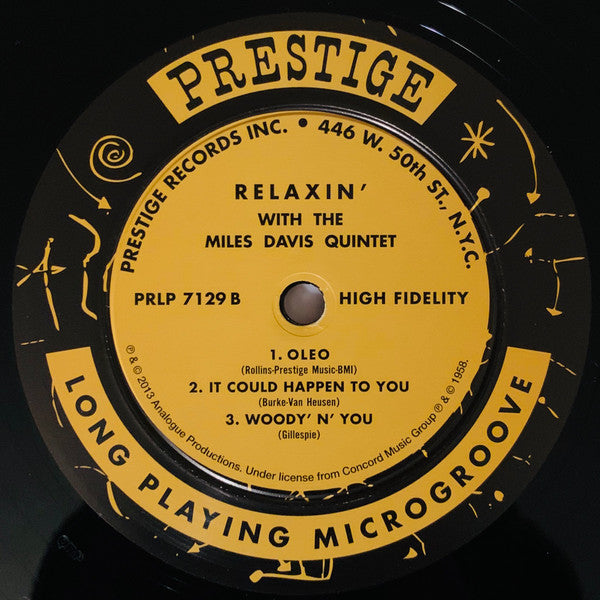 Relaxin' With The Miles Davis Quintet