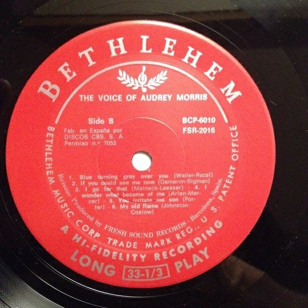 The Voice Of Audrey Morris