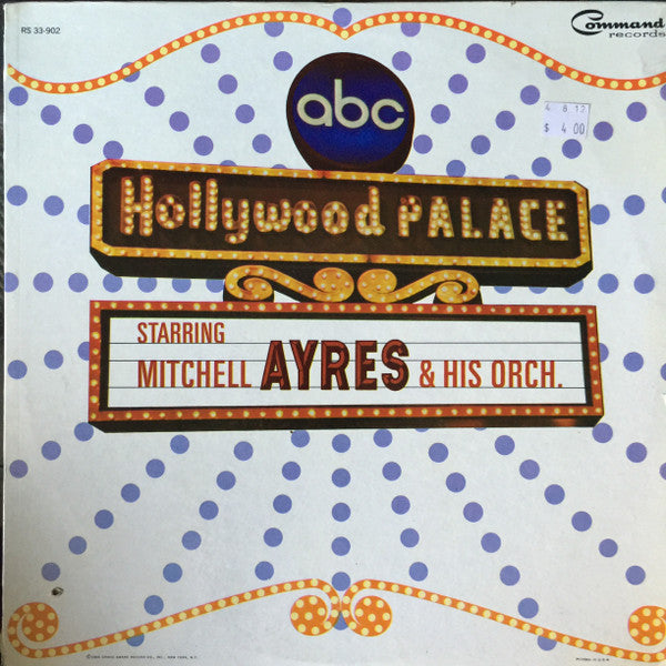 Master Release: The Hollywood Palace by Mitchell Ayres And His Orchestra