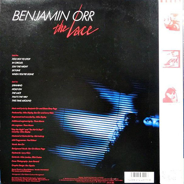 Release: The Lace-Vinyl-Japan-1986-P-13407-6800255