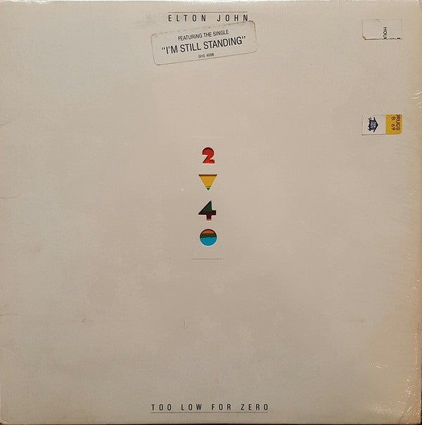 Release: Too Low For Zero-Vinyl-US-1983-GHS 4006-9339341