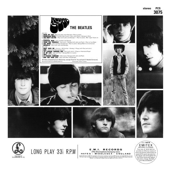 Release: Rubber Soul-Vinyl-UK & Europe-2012-094638241812, PCS 3075-4037518