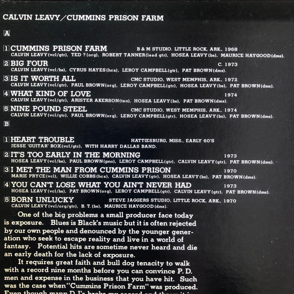 Cummins Prison Farm
