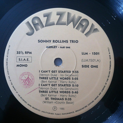 Sonny Rollins In Paris