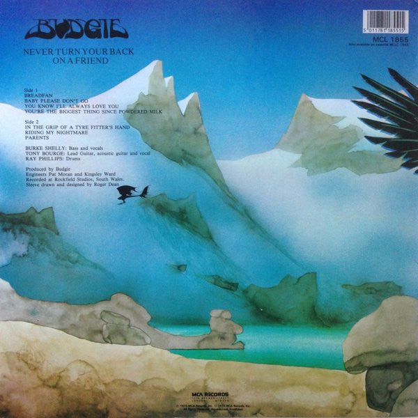 Master Release: Never Turn Your Back On A Friend by Budgie