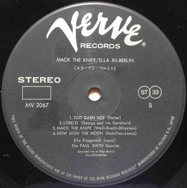 Mack The Knife - Ella In Berlin