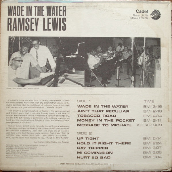 Master Release: Wade In The Water by Ramsey Lewis