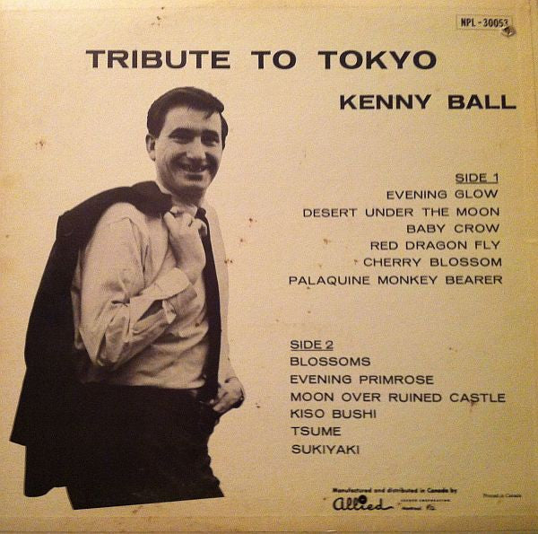 Release: Tribute To Tokyo-Vinyl-Canada-1964-NPL-30053, NPL 30053-4165626