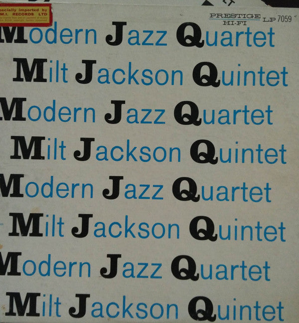 Release: M J Q-Vinyl-US-1958-LP 7059-6122280