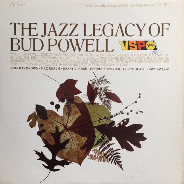 Release: The Jazz Legacy Of Bud Powell-Vinyl-US-1966-VSPS 34-5193072