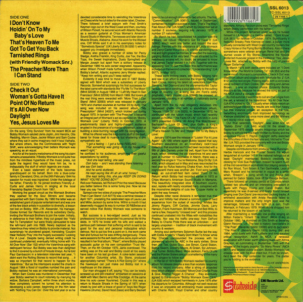 Master Release: Check It Out by Bobby Womack