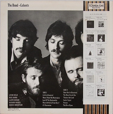 Release: Cahoots-Vinyl-Japan-1979-ECS-40139-4831158