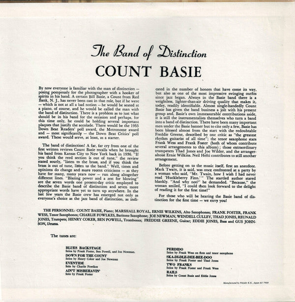 Master Release: Basie by Count Basie