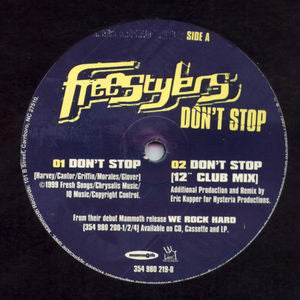 Master Release: Don't Stop by Freestylers
