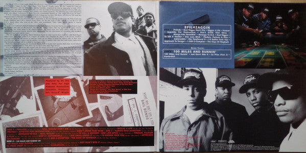 Master Release: Efil4zaggin / 100 Miles And Runnin' by N.W.A.
