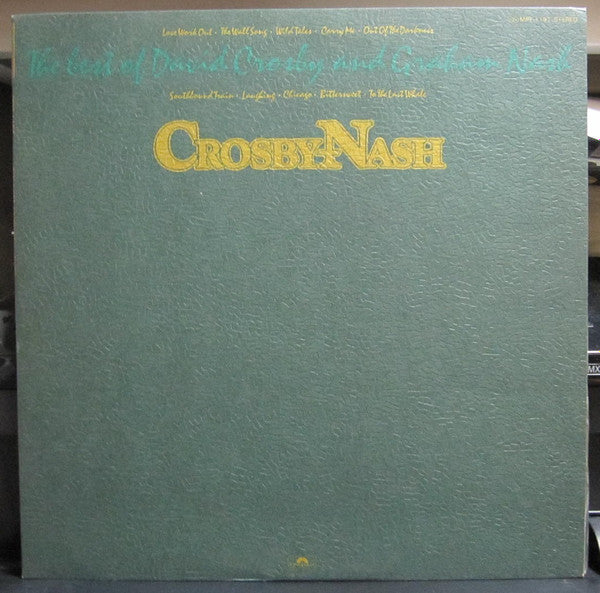 Master Release: The Best Of David Crosby And Graham Nash by Crosby & Nash