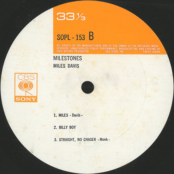 Milestones