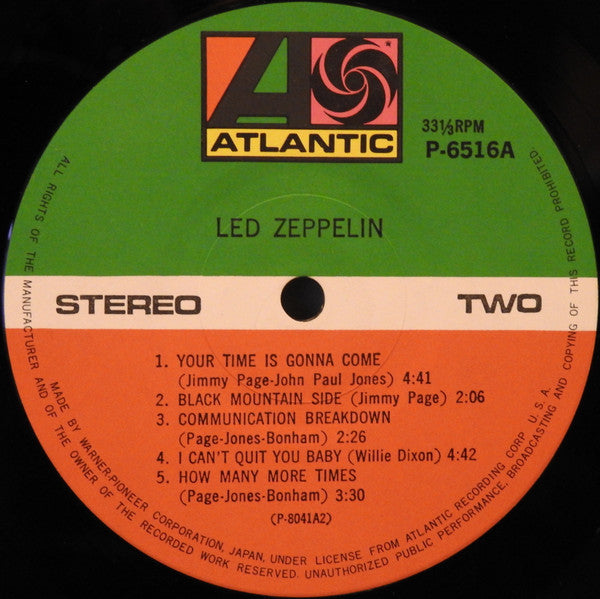 レッド・ツェッペリン I = Led Zeppelin