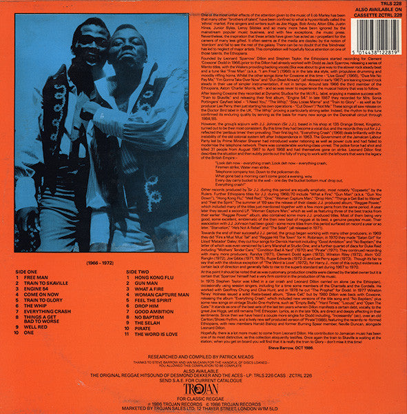 Master Release: The Original Reggae Hitsound Of The Ethiopians by The Ethiopians