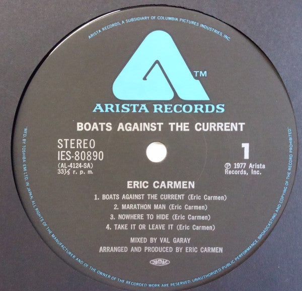 Release: Boats Against The Current-Vinyl-Japan-1977-IES-80890-7755529