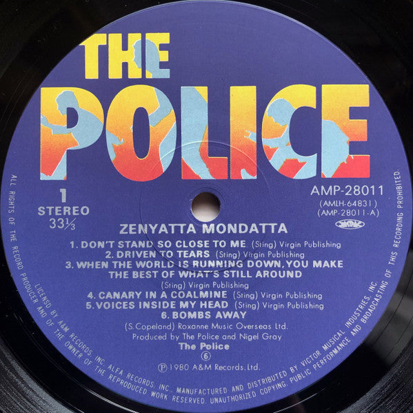 Zenyatta Mondatta = ゼニヤッタ・モンダッタ