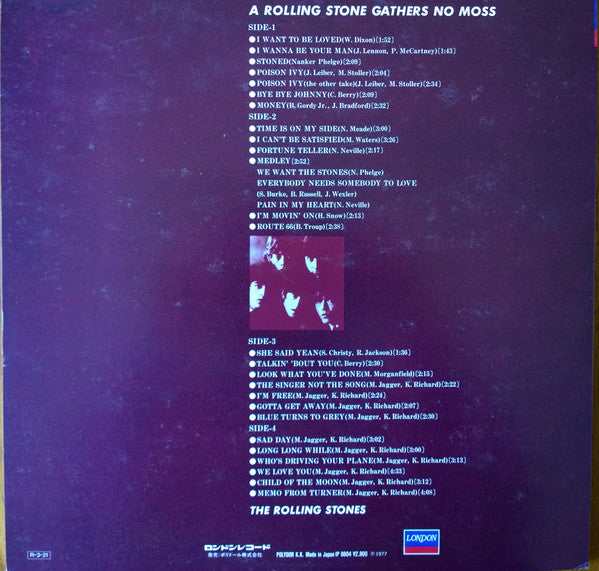 Master Release: A Rolling Stone Gathers No Moss by The Rolling Stones