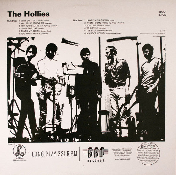 Master Release: Hollies by The Hollies