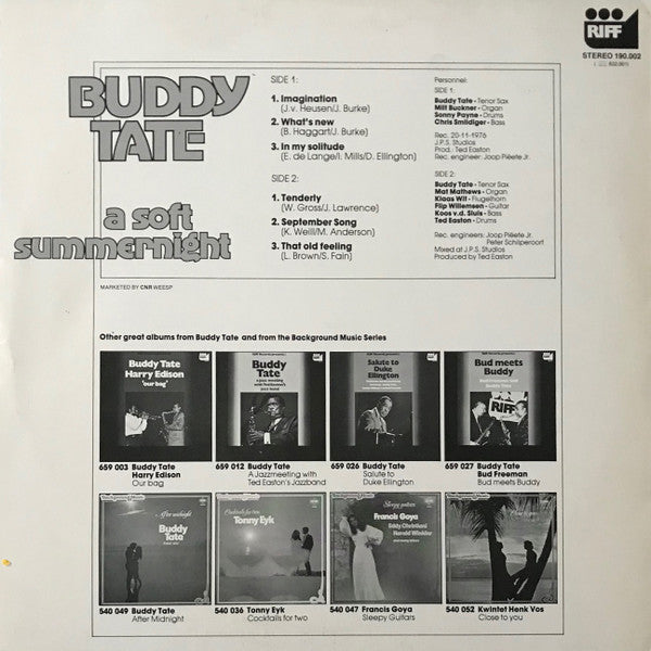 Release: A Soft Summernight (Music For A Soft Summernight)-Vinyl-Netherlands-1976-190.002-5243536