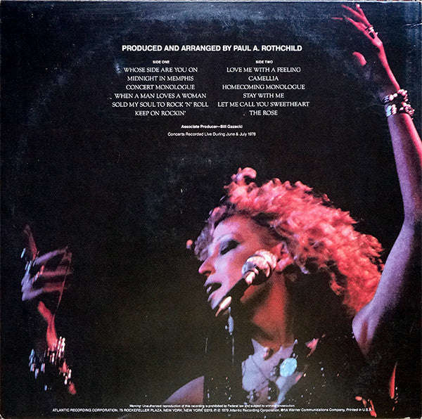 Release: The Rose - The Original Soundtrack Recording-Vinyl-US-1979-SD 16010-2405286