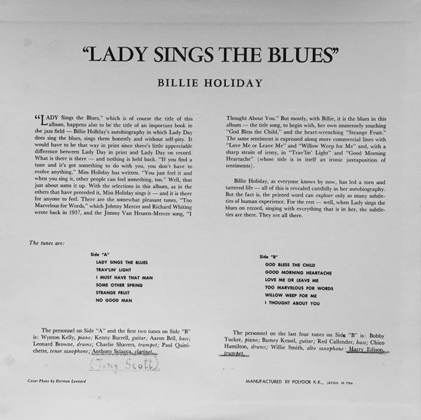 Lady Sings The Blues