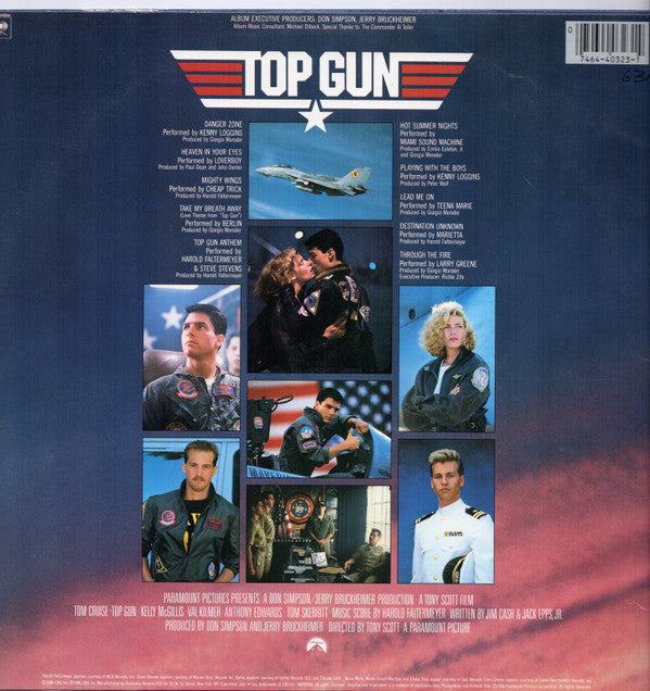 Release: Top Gun (Original Motion Picture Soundtrack)-Vinyl-US-1986-SC 40323, SC40323-9948775