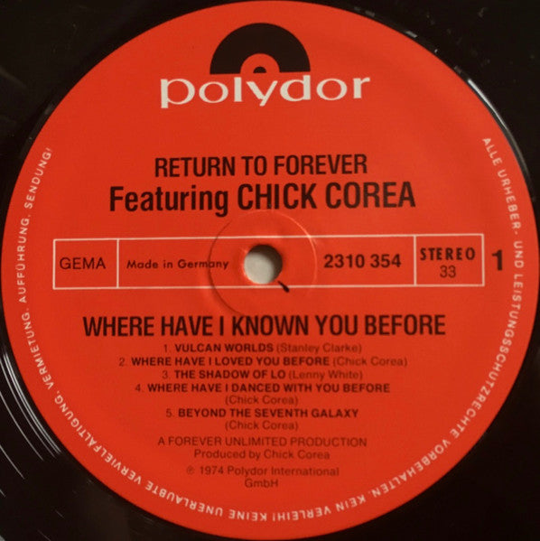 Where Have I Known You Before