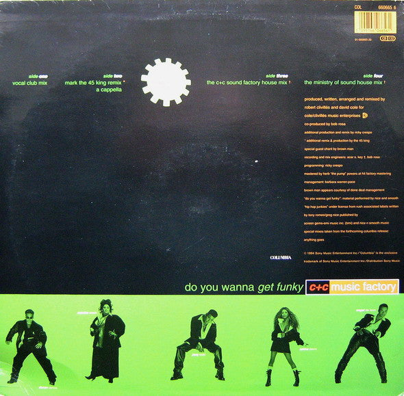Master Release: Do You Wanna Get Funky by C + C Music Factory