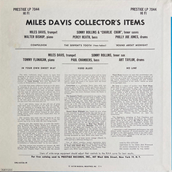 Collectors' Items