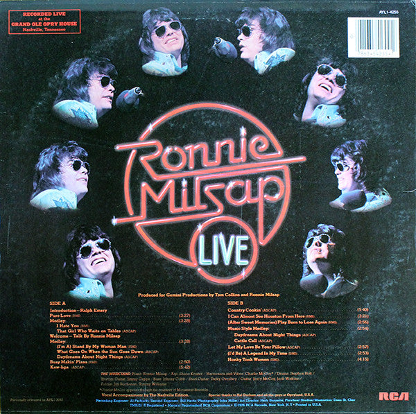 Master Release: Live by Ronnie Milsap