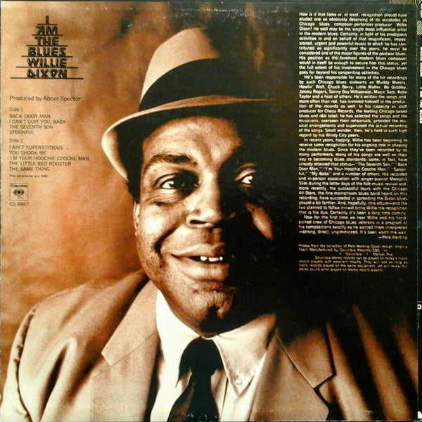 Release: I Am The Blues-Vinyl-Canada-None-CS 9987-8871412