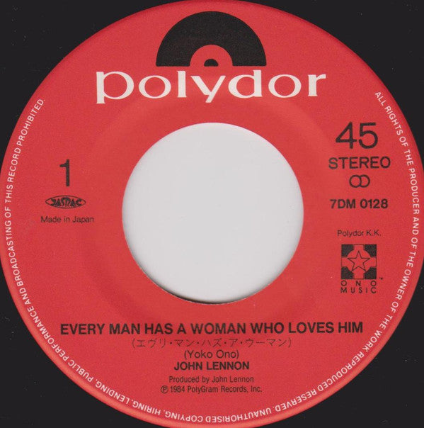 Release: Every Man Has A Woman Who Loves Him-Vinyl-Japan-1984-7DM0128, 7DM0128-8094154