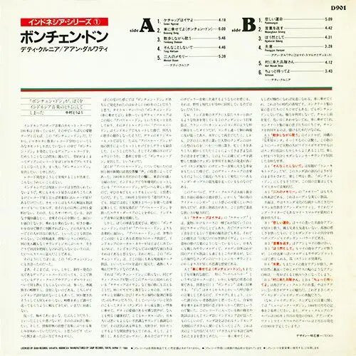 Release: Unknown Release-Vinyl-Japan-1984-D901-8138992