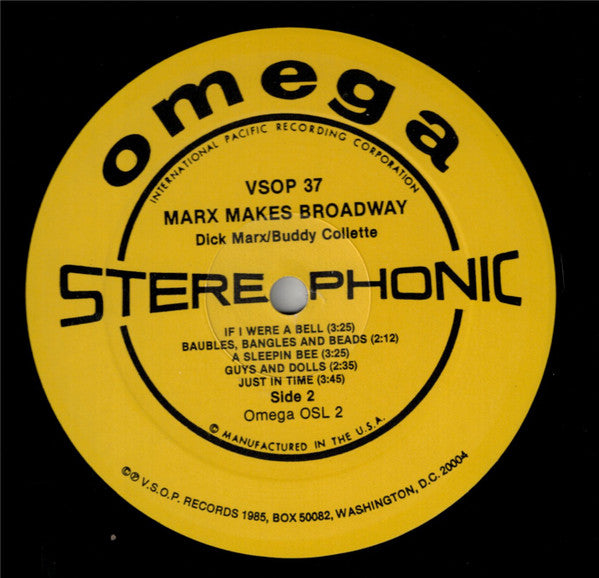 Marx Makes Broadway
