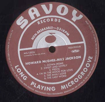 Master Release: The Howard McGhee Sextet With Milt Jackson by Howard McGhee
