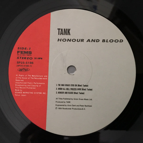 Honour And Blood